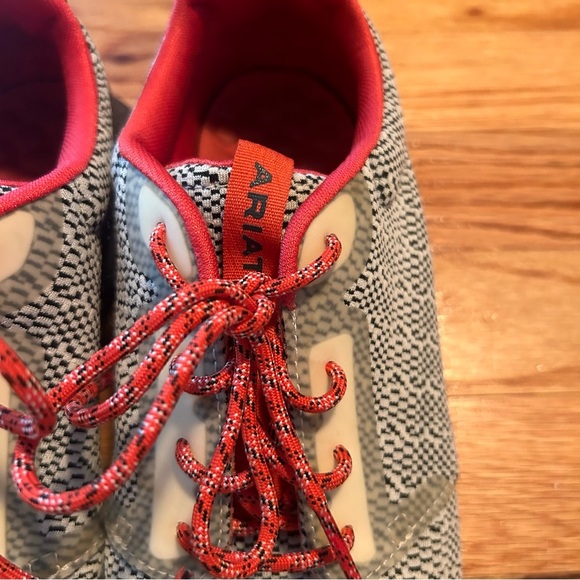 Ariat Orangish Red and Gray Athletic Sneakers-women’s size 8 - Picture 4 of 7